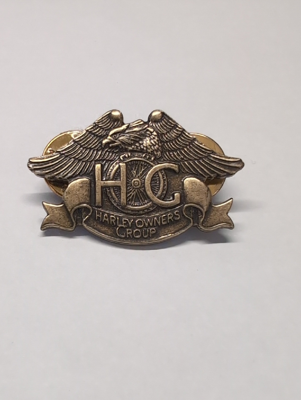 Harley-Davidson Bronze HOG Eagle Pin